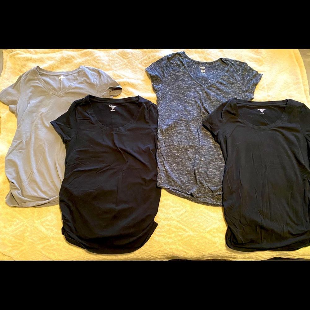 Old Navy maternity tees lot